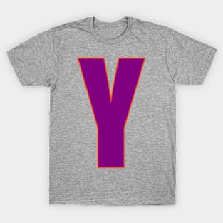 Proud in Purple: Y's Defining edge T-Shirt